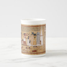 Opening of the Mouth Ceremony Book of the Dead Porcelain Mugs