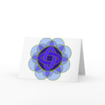 "Opening the Throat Chakra" Note Card