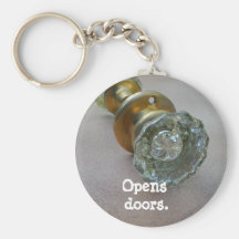 Opens  doors. key chain