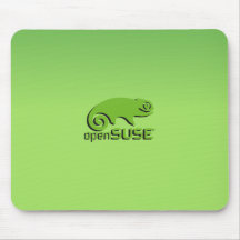 OpenSuse Linux  green Mousepads