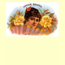Opera Bouffe Cigar Label t-shirts by vintagegiftmall Opera Bouffe Cigar Label t-shirts