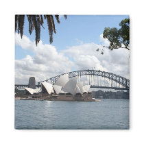 opera bridge refrigerator magnets