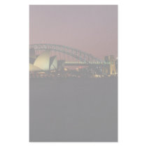 Opera House, Harbor Bridge Stationery Design