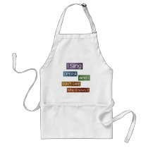Opera Singer aprons