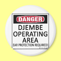 Operating Area Djembe magnets