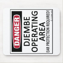 Operating Area Djembe mousepads