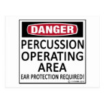 Operating Area Percussion Post Card