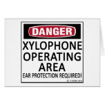Operating Area Xylophone Card