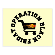 Operation Black Friday postcards