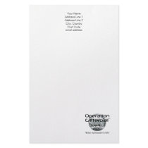 Operation Glitterball: The Live Tour Stationery