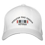 Operation Iraqi Freedom Veteran Embroidered Hats