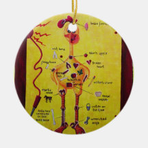 Operation Rubber Chicken Ornaments