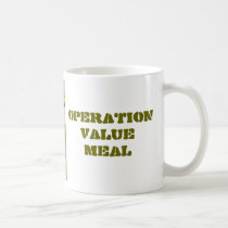 OPERATION VALUE MEAL $12.95 mugs