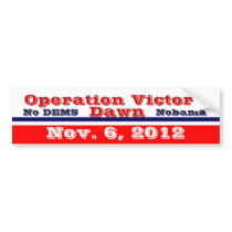 Operation Victory Dawn Bumper Sticker