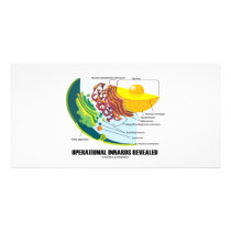 Operational Innards Revealed (Cell Biology) Personalized Photo Card