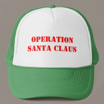 OPERATIONSANTA CLAUS hats by kotzradio OPERATIONSANTA CLAUS hats