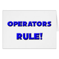 Operators Rule! cards by professions Operators Rule! cards