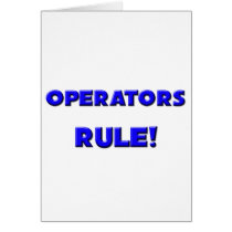 Operators Rule! cards by professions Operators Rule! cards