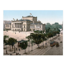 Opernhaus, Opera House, Leipzig, Germany Post Card