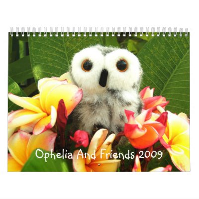 Ophelia And Friends 2009 Wall Calendars by Heartworks