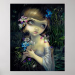 Ophelia ART PRINT Portrait of Ophelia gothic posters