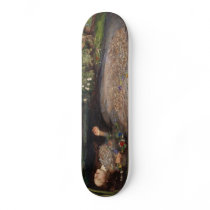 Ophelia by John Everett Millais Skateboard Decks