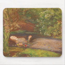 Ophelia by Sir John Everett Millais Mousepad