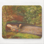Ophelia by Sir John Everett Millais mousepads