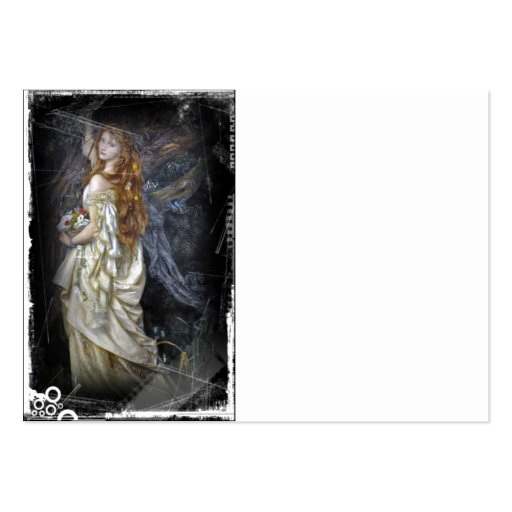 Ophelia in White Business Card