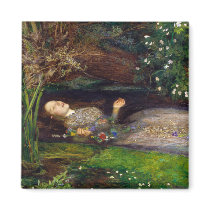 Ophelia, John Everett Millais Refrigerator Magnet