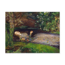 Ophelia, John Everett Millais Postcards