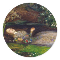 Ophelia, John Everett Millais Stickers