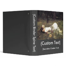 Ophelia Lying in the Meadow Binders