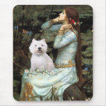 Ophelia Seated - Westie 2 Mouse Pads