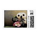 Ophelia's Pink Friends postage