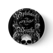 Ophelia's Very Bitter Absinthe buttons