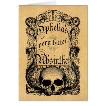 Ophelia's Very Bitter Absinthe Cards