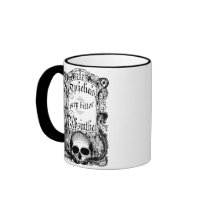 Ophelia's Very Bitter Absinthe Coffee Mugs