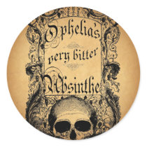 Ophelia's Very Bitter Absinthe stickers