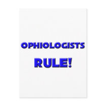 Ophiologists Rule! postcards