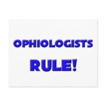 Ophiologists Rule! postcards