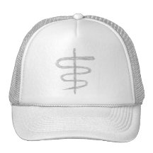 Ophiuchus. El zodiaco firma adentro gris Gorros