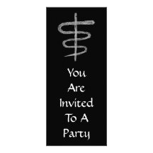 Ophiuchus. Zodiac Sign in Gray. Announcement