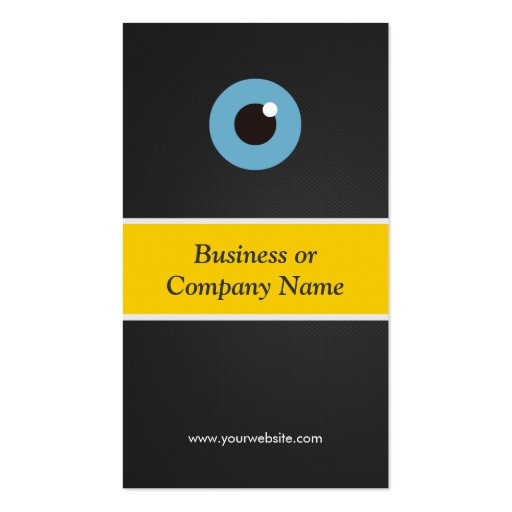 Ophthalmologist - Optical Creative Innovative Business Card (back side)