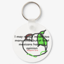Opinion Keychain by marylouroche Opinion Keychain