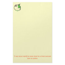 Opinion stationery