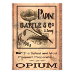Opium-1883 Postcard