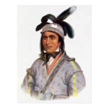 Opothle-Yoholo, a Creek Chief Post Card