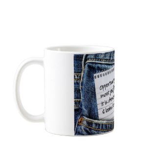 Opportunities Inspirational Mug mug