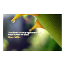Opportunities Inspirational Poster Print